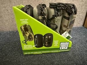 lot 82 image: 4 Packs Of Mini Tobacco Cases