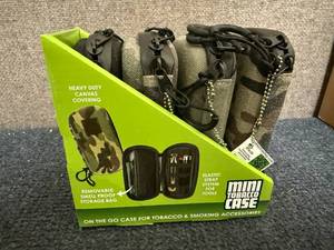 lot 83 image: 4 Packs Of Mini Tobacco Cases