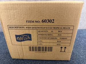 lot 106 image: 12 Bottles Of Tropical Beach Hand Soap