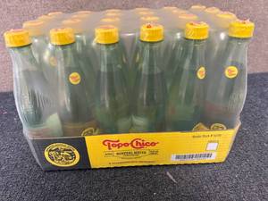 lot 111 image: 24 Pack Of Topo Chico Mineral Water