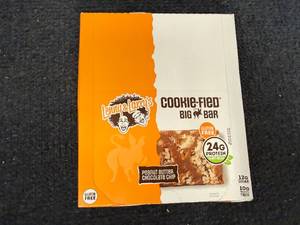 lot 165 image: 12 Pack Of Peanut Butter Chocolate Chip Bars