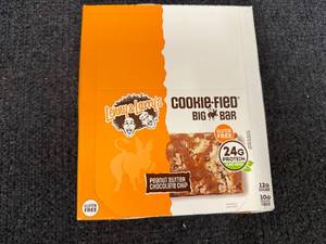 lot 166 image: 12 Pack Of Peanut Butter Chocolate Chip Bars