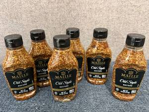 lot 176 image: 6 Bottles Of Old Style Mustard