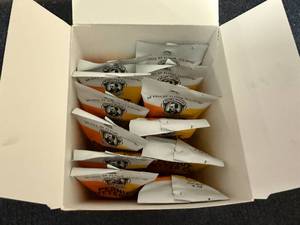 lot 214 image: 12Ct Box Of Peanut Butter Cup Flavored Peanuts