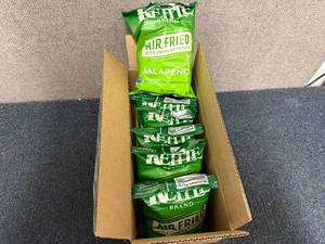 lot 223 image: 6Ct Of Kettle Air Fried Jalepeno Chips