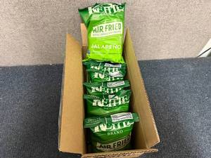 lot 224 image: 6Ct Of Kettle Air Fried Jalepeno Chips