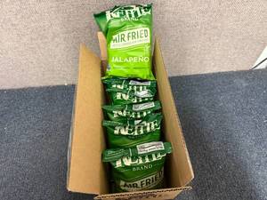 lot 225 image: 6Ct Of Kettle Air Fried Jalepeno Chips