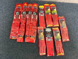 lot 244 image: 12 Jack Links Beef Sticks