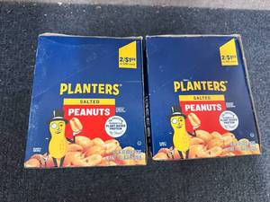 lot 251 image: 2 Packs Of Planters Salted Peanuts