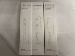 lot 329 image: 3 Baseline 3-Hole Punchers
