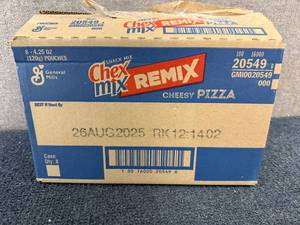 lot 151 image: 8 Bags Of Pizza Chex Mix