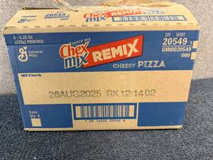 lot 153 image: 8 Bags Of Pizza Chex Mix
