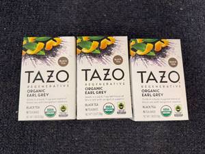lot 171 image: 3 Packs Of Tazo Earl Grey Tea