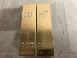 lot 271 image: 2 Bottles Of Alien Mugler Eau De Parfum