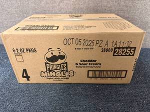 lot 173 image: 6 Packs Of Pringles Mingles