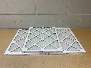 lot 218 image: LOT OF 3 Nordic Pure Pleated Merv 8 Air Filters 15x20x1