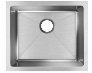 lot 32 image: Elkay EFRU191610T Crosstown 21-12 Undermount Single Basin Stainless Steel Kitchen Sink - Stainless Steel