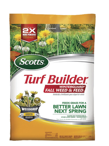 lot 101 image: Scotts Turf Builder Winter Guard Fall Weed and Feed Fertilizer - 5000 sqft