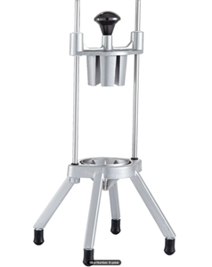 lot 103 image: VEVOR 8-Section Commercial Easy Wedger Stainless Steel Blade Fruit Lime Slicer, Lemon Cutter 8 Wedges for Bar Restaurant