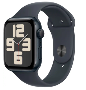 lot 233 image: Apple Watch SE 2nd Generation (GPS) 44mm Aluminum Case with Midnight Sport Band - SM - Midnight (Warranty EXP 11225, LOCKED ICloud)
