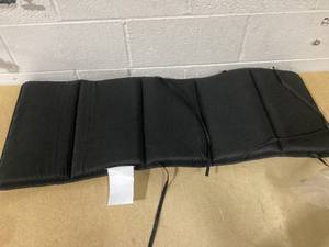 lot 316 image: Costway Outdoor Patio Cushion Black