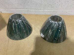 lot 490 image: LOT OF 2 Lamp Shades