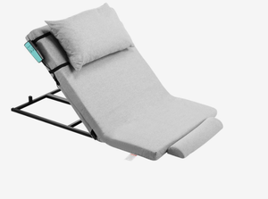 lot 95 image: VEVOR Electric Lifting Backrest for Bed, 300 lbs Capacity, 4-68° Adjustable Lifting Bed Backrest, with Headrest & Legrest, Machine Washable for Cleaning, Fit Pregnant Women Elderly Patient Handicapped