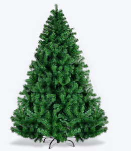 lot 196 image: Goplus 6FT PVC Christmas Tree 1000 Tips Hinged Solid Metal Legs