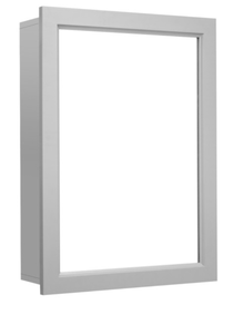 lot 318 image: Costway Mirrored Bathroom Medicine Cabinet with Single Door and Adjustable Shelf 20 x 6 x 26
