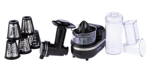 lot 347 image: LOT OF 2 Kitchen HQ 3-in-1 Citrus Juicer, Food Processor & Soft Serve Makers