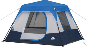 lot 487 image: Ozark Trail 4-Person Instant Cabin Tent with LED Lighted Hub