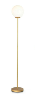 lot 489 image: Tangkula Globe 65 Modern Gold floor Lamp