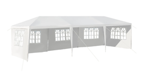lot 84 image: Costway 10 x 30 Feet Canopy Tent with 5 Removable Sidewalls for Party Wedding