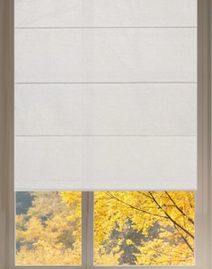 lot 397 image: Generic Roman Shades for Windows Light Filtering Roman Shades Cordless Blinds for Indoor Windows Thermal Insulated,Easy to Intall for Bedroom,Living Room,Belgium White,28 W  64 H
