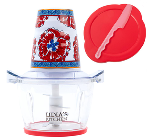 lot 470 image: Lidia Bastianich 300-Watt Glass Bowl Electric Chopper