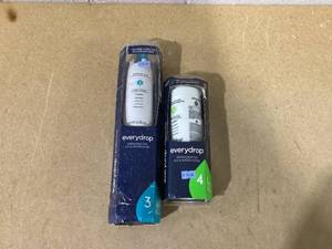 lot 343 image: LOT OF 2 everydrop Refridgerator Ice & Water Filters