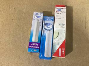 lot 344 image: LOT OF 3 Refridgerator Filters