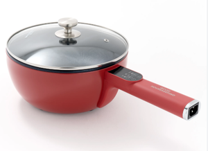 lot 471 image: Good Housekeeping 3Qt Electric Cook Pot with Lid (COLOR MAY VARY FROM PHOTO)