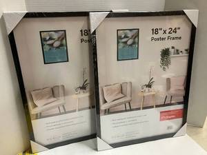 lot 76 image: Poster Frames