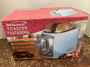 lot 133 image: Light Blue Toaster