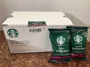 lot 144 image: Starbucks Caffe Verona Coffee Packets