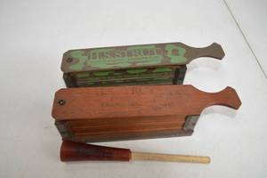 lot 36 image: H.S. Strut Turkey Box Calls and Knight & Hale Slate Call