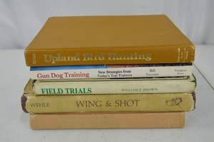 lot 57 image: Lot of 5 Hunting and Dog Training Books