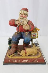 lot 93 image: Santa Figurine - Pam Schiffer Simple Joys Santa (44389)