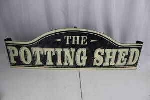 lot 112 image: Potting Shed Sign