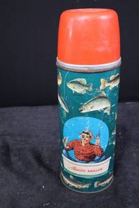 lot 155 image: Thermos Bottle - Aladdin Angler