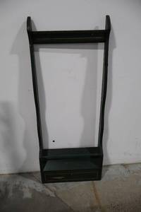 lot 169 image: Vintage Fishing Rod Shelf