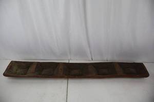 lot 269 image: Wooden Tray - Five-Compartment Organizer