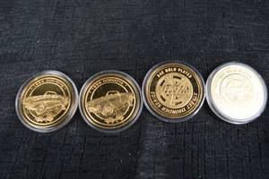lot 177 image: Corvette Coins - Street Thunder Series - 4K Gold Plated