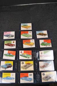 lot 182 image: Trading Card Set - World on Wheels 1953 Car Brands